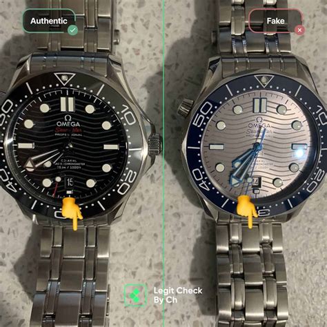 how to spot a fake vintage omega seamaster 120|omega seamaster real vs fake.